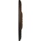 Ekena Millwork Alexa Ceiling Medallion (Fits Canopies up to 2 7/8"), Hand-Painted Rust, 20 1/2"OD x 1 7/8"P CM20ALRUS - alternate 2